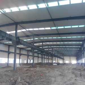 ֽṹװ installation of steel structure in workshop