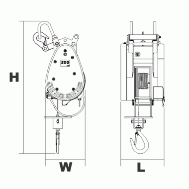 ΢͵綯«DU-300A СDU-300A micro electric hoist DU-300A