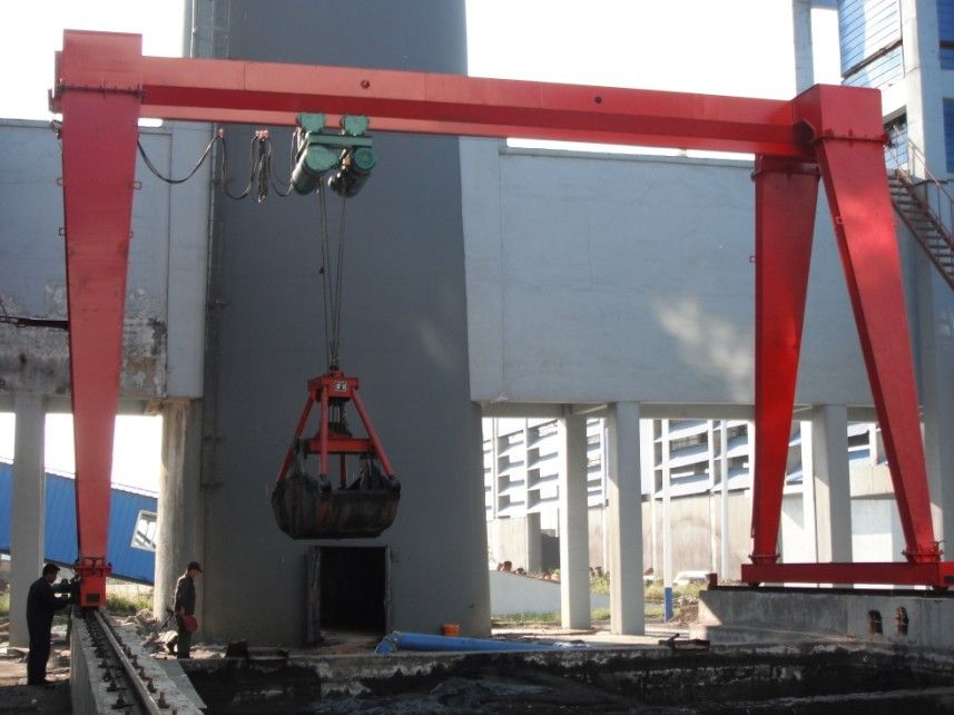 MHZ͵綯«ץʽػ MHZ type electric hoist grab gantry crane