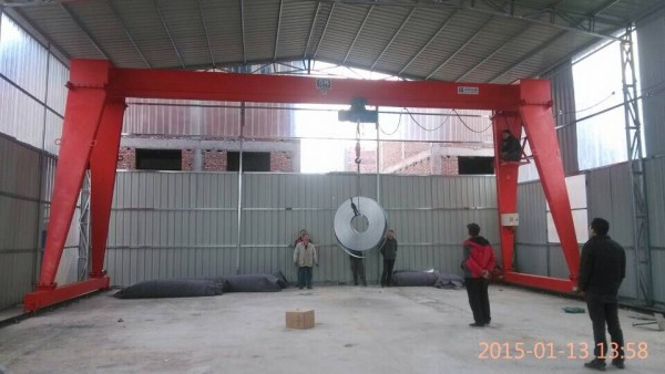 5MH͵ʽػ MH type single girder gantry crane(5t in Linyi Shandon ...