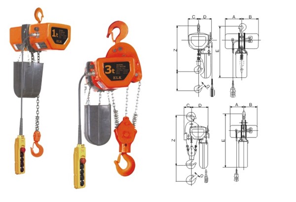 1-5T Lϵйҹʽ220V͵ѹ« 1-15T L serial hook 220V low voltage chain ho ...